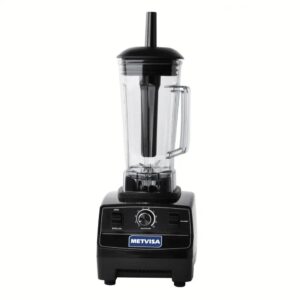 **Produto:** Liquidificador Industrial 02 Litros BL767 Alta Rotação 220v Metvisa

**Descrição:**
O Liquidificador de Alta Rotação BL767 Metvisa é um equipamento robusto e eficiente, projetado para atender a demandas de ambientes comerciais, como bares, restaurantes e lanchonetes, além de ser uma excelente opção para uso doméstico. Com capacidade para 2 litros, este liquidificador é ideal para a produção de bebidas, cremes e massas leves, proporcionando um desempenho superior em comparação aos liquidificadores convencionais.

**Características:**
- **Alta Rotação:** Equipado com motor potente que atinge até 25.000 rpm, permitindo a mistura e trituração rápida de ingredientes.
- **Lâminas Robustas:** Fabricadas em aço inox, garantem durabilidade e eficiência na trituração de ingredientes duros, como gelo e alimentos congelados.
- **10 Velocidades:** Permite ao usuário ajustar a intensidade da mistura conforme a necessidade, oferecendo maior controle sobre o processo de preparo.
- **Copo em Policarbonato:** Material de alta resistência, leve e seguro, que suporta altas temperaturas e impactos, ideal para uso intenso.
- **Mancal/Hélice em Aço Inox:** Proporciona maior resistência e durabilidade, minimizando o desgaste durante o uso contínuo.
- **Função Pulsar:** Facilita a mistura de ingredientes que requerem um toque adicional de agitação.
- **Fácil Higienização:** Design que permite uma limpeza rápida e prática, essencial para ambientes comerciais.

**Especificações Técnicas:**
- **Capacidade:** 2 litros
- **Rotações por Minuto (rpm):** 25.000
- **Potência:** 1000 W
- **Consumo:** 0,98 kW/h
- **Voltagem:** 220v
- **Dimensões (AxLxP):** 47 cm x 20 cm x 24 cm
- **Peso:** 4 kg

**Garantia:**
- **Período:** 6 meses, a contar da data de emissão da Nota Fiscal.
- **Cobertura:** Garantia de fábrica, que cobre defeitos de fabricação, conforme previsto no Código de Defesa do Consumidor.

**Observações:**
- Este liquidificador é indicado exclusivamente para a produção de sucos (polpas) e massas leves, não sendo adequado para o processamento de pastas e molhos com texturas grossas. 

**Atendimento ao Cliente:**
- Para reclamações ou assistência técnica, o consumidor deve entrar em contato com o Serviço de Atendimento ao Cliente (SAC) através dos canais disponíveis.