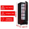 **Produto:** Freezer Vertical 561 Litros Porta Sólida Preto EVZ21 220v Imbera

**Descrição:**
O Freezer Vertical 561 Litros Porta Sólida EVZ21 220v Imbera é um equipamento robusto e eficiente, ideal para a conservação de produtos congelados em diversos estabelecimentos comerciais, como mercados, padarias, sorveterias, lojas de conveniência, restaurantes e lanchonetes. Com uma capacidade generosa de 561 litros, ele proporciona um armazenamento adequado para uma grande variedade de produtos.

**Características:**
- **Garantia:** 3 anos
- **Tipo de Refrigeração:** Estática
- **Sistema de Refrigeração:** "Cold wall" que assegura baixo consumo de energia
- **Termostato:** Eletrônico, fácil e prático de usar
- **Compressor:** Potente e moderno, garantindo eficiência
- **Condensador:** Eficiente, reduz a acumulação de poeira e melhora a eficiência energética, prolongando a vida útil do compressor
- **Gabinete:** Fabricado com chapa única, oferecendo isolamento térmico eficaz e durabilidade
- **Prateleiras:** Reguláveis em altura, permitindo melhor aproveitamento do espaço interno
- **Pés:** Reguláveis, para melhor ajuste em diferentes ambientes

**Especificações Técnicas:**
- **Capacidade de Armazenamento:** 
  - 54 pacotes de 3 kg de gelo
  - 42 pacotes de 5 kg de gelo
- **Volume Total:** 561 litros (bruto e líquido)
- **Faixa de Temperatura:**
  - Refrigerador: 0 a 7 °C
  - Conservador/Gelo: -10 a -16 °C
  - Freezer: -16 a -22 °C
- **Prateleiras:** 4 suspensas + 1 de fundo
- **Voltagem:** 220v
- **Consumo de Energia:** 3,56 kWh/24 horas
- **Dimensões Internas (AxLxP):** 148 x 55,5 x 67 cm
- **Dimensões Externas (AxLxP):** 198,6 x 69,2 x 82,7 cm
- **Peso:** 95,5 kg

**Garantia:**
- 3 anos, conforme políticas do fabricante.

**Condições de Devolução:**
Os produtos devem ser retornados em suas embalagens originais. Caso haja mal uso, o custo de devolução será de responsabilidade do comprador.
