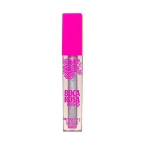 Produto: Gloss Labial Boca Rosa Beauty by Payot **Descrição do Produto:** O Gloss Labial Boca Rosa Beauty by Payot é um produto de maquiagem que proporciona brilho intenso e um acabamento glamouroso aos lábios. Com uma fórmula leve e não pegajosa, ele é ideal para quem busca hidratação e conforto durante o uso. **Características Técnicas:** - **Tipo:** Gloss labial - **Marca:** Boca Rosa Beauty by Payot - **Volume:** 4,5 ml - **Textura:** Líquida e cremosa - **Acabamento:** Brilhante e radiante - **Efeito:** Glossy, com partículas brilhantes que refletem a luz **Ingredientes Principais:** - Hidratação intensa: Enriquecido com ingredientes que ajudam a manter os lábios hidratados e macios. - Sem parabenos: Formulação livre de substâncias prejudiciais à saúde. **Aplicação:** - Aplicador de esponja: Proporciona uma aplicação precisa e uniforme. - Pode ser usado sozinho ou sobre batons para um efeito mais volumoso. **Benefícios:** - Proporciona um efeito de lábios mais cheios e volumosos. - Ideal para uso diário, podendo ser reaplicado ao longo do dia. - Disponível em diversas tonalidades, permitindo combinações versáteis. **Embalagem:** - Frasco transparente que permite visualizar a cor do produto. - Tampa pink vibrante, conferindo um toque divertido e moderno. **Público-Alvo:** - Jovens e adultas que buscam um produto prático e eficaz para realçar a beleza dos lábios. **Cuidado e Armazenamento:** - Manter em local fresco e seco, longe da luz solar direta. **Categoria do Produto:** - Maquiagem - Gloss Labial - Beleza e Cuidados Pessoais **Atributos Adicionais:** - Cruelty-free: Não testado em animais. - Vegano: Fórmula livre de ingredientes de origem animal.