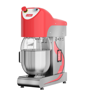 Batedeira Planetária 08 Litros BP 08 RP Inox 220v GPaniz **Características Técnicas e Funcionais:** - **Capacidade:** 8 litros, ideal para usos comerciais e em cozinhas de grande demanda. - **Material:** Tigela em aço inoxidável resistente à corrosão, garantindo durabilidade e facilidade de limpeza. - **Corpo:** Construção robusta em metal com detalhes em cor viva, conferindo um design moderno e robusto. - **Potência e Tensão:** Funciona a 220v, adequado para cozinhas industriais ou áreas com essa especificação elétrica. - **Sistema de Mistura:** Mecanismo planetário que assegura uma mistura homogênea e eficiente, fundamental para padarias, confeitarias e estabelecimentos gastronômicos. - **Controle:** Painel de controle ergonômico com botões de fácil acesso, proporcionando ajustes precisos da velocidade. - **Segurança:** Estrutura com proteção para evitar acidentes durante o uso, sendo seguro para operadores. - **Estabilidade:** Base sólida com pés antiderrapantes para garantir estabilidade durante o processo de mistura. - **Design:** Compacto e otimizado para o espaço, combinando funcionalidade com estética. - **Componentes Adicionais:** Inclui batedor de gancho, globo para bater claras e pá para massas, aumentando a versatilidade do aparelho. Essas especificações tornam a Batedeira Planetária BP 08 RP uma escolha essencial para quem busca eficiência e qualidade em misturas de alimentos em grande escala.