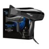 **Secador de Cabelo Taiff Tourmaline Íon 2100W** - **Potência e Eficiência Energética:** Equipado com um motor de alta potência de 2100W, o secador oferece uma secagem rápida e eficiente, ideal para uso doméstico e profissional. - **Tecnologia de Íons Negativos:** A tecnologia de íons negativos ajuda a selar as cutículas dos fios, mantendo a hidratação e reduzindo o frizz, resultando em um cabelo mais brilhoso e saudável. - **Material e Design:** Construído em policarbonato de alta qualidade, apresenta um design ergonômico para garantir conforto e facilidade de uso. Disponível na cor preta com detalhes em cinza, conferindo um visual moderno e sofisticado. - **Configurações de Calor e Velocidade:** Oferece múltiplas configurações de temperatura e velocidade, permitindo um controle preciso sobre o estilo e a textura desejada do cabelo. - **Cabo de Alimentação:** Possui um cabo de 3 metros de comprimento, proporcionando mobilidade e flexibilidade durante o uso. - **Acessórios e Funcionalidades Especiais:** Inclui um bico direcionador que concentra o fluxo de ar para um acabamento mais preciso e estilizado. - **Baixo Nível de Ruído:** Operação com ruído reduzido, garantindo uma experiência mais silenciosa e confortável. - **Proteção Térmica e Segurança:** Incorporado com proteção contra superaquecimento, assegurando a segurança durante a operação prolongada. - **Dimensões e Peso:** Compacto e leve, facilitando o manuseio, transporte e armazenamento. Este secador é ideal para quem busca aliar tecnicidade e funcionalidade com resultados profissionais.