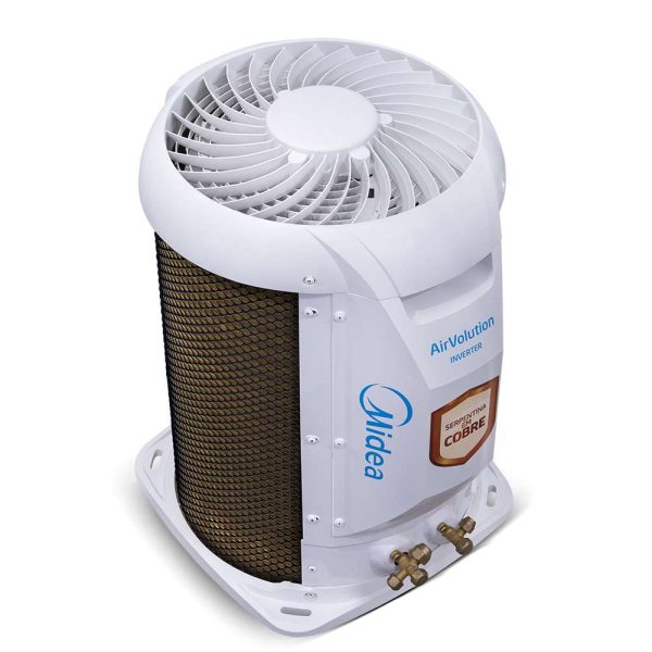 **Product Description: Midea Ar-Condicionado Springer Hi-Wall Inverter 18000 BTU Energy Efficient** **Overview:** The Midea Ar-Condicionado Springer Hi-Wall Inverter is a high-efficiency air conditioning unit designed to provide optimal cooling for residential or commercial spaces. With a cooling capacity of 18,000 BTU, this model is suited for medium to large rooms. **Physical Characteristics:** - **Design:** The unit features a modern hi-wall design that integrates seamlessly into various interior styles. - **Color:** Primarily white with a contrasting metallic mesh grille, enhancing aesthetic appeal. - **Dimensions:** Typically compact, making installation straightforward in limited spaces. - **Weight:** This model is designed to be lightweight for easier installation and maintenance. **Technical Specifications:** - **Cooling Capacity:** 18,000 BTU, effective for efficient temperature regulation in larger areas. - **Inverter Technology:** The advanced inverter technology allows for variable speed operation, leading to significant energy savings compared to conventional models. - **Energy Efficiency Rating:** High energy efficiency rating, contributing to lower electricity bills while ensuring reliable performance. - **Refrigerant Type:** Utilizes eco-friendly refrigerants that meet environmental standards. **Functional Features:** - **Operating Modes:** Adjustable modes including cooling, dehumidifying, and fan-only functions provide versatility for year-round use. - **Smart Control:** Many models may offer smart features for remote operation via mobile app or wireless controls. - **Noise Level:** Designed for quieter operation, ensuring minimal disturbance during cooling. - **Air Filtration:** Equipped with advanced air filtration systems that improve air quality by capturing dust, allergens, and pollutants. **Technical Components:** - **Compressor:** High-efficiency rotary compressor that optimizes cooling performance while reducing energy usage. - **Heat Exchanger:** Features a copper coil heat exchanger known for its durability and enhanced thermal conductivity. - **Fan Design:** Aerodynamically designed fan blades for improved airflow efficiency and reduced operational noise. **Differentiators:** - The Midea Inverter technology not only helps in saving energy but also maintains a consistent indoor temperature without drastic fluctuations. - The incorporation of a high-quality copper coil ensures reliability and longevity in performance compared to competitors. This air conditioning unit is engineered for improved efficiency, functionality, and aesthetic integration into indoor environments.