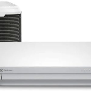 Product Information: - **Name**: Ar-Condicionado Electrolux Split 9.000 BTUs Color Adapt Frio com Wi-fi (YI09F/YE09F) 220V - **Brand**: Electrolux - **Color**: White - **Type**: Split Air Conditioner - **Power Input**: 220V - **Cooling Capacity**: 9,000 BTUs (Energia de resfriamento) - **Special Features**: - Remote Control - Auto Sense mode for efficient cooling - Auto Cleaning feature to prevent mold and bacteria buildup - Triple Filtration system for cleaner air (99% allergens, bacteria, and fungi removal) - Inverter technology for 80% increased energy efficiency - Blue Tech anti-corrosion finish for durability - Eco-friendly R32 refrigerant, lower environmental impact - **Availability**: Available for purchase since January 5, 2024 - **Sales Ranking**: 34,448 in Home category; 395 in Split Air Conditioners - **Customer Ratings**: 5.0 out of 5 stars based on 1 review - **ASIN**: B0CLN3VZ6B - **Installation Type**: Split - **Configuration**: Minisplit Visual Attributes: - **Material**: Standard plastic and metal components typical for air conditioning units - **Design**: Modern, minimalistic design with a white finish - **Components**: - Indoor unit (main component visible) - Outdoor unit (compressor) - Remote control (notable accessory) Differentiators: - Quick cooling capability (37% faster cooling) - Environmentally responsible operation with a significant reduction in greenhouse gas emissions compared to traditional refrigerants.