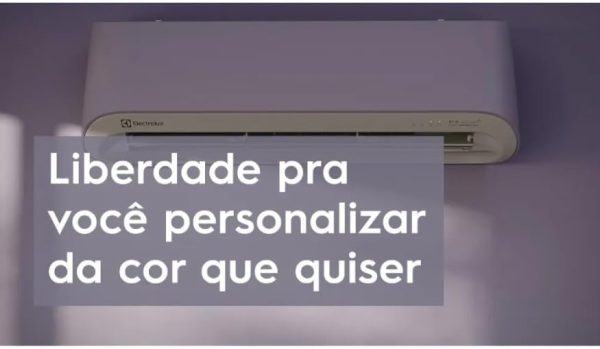 Product Name: Ar-Condicionado Electrolux Split 12.000 BTUs Color Adapt Quente/Frio com Wi-fi (YI12R/YE12R) 220V Description: - System: Blue Tech for corrosion resistance and durability. - Feature: Auto Sense for quick, efficient cooling. - Connectivity: Remote control via Electrolux Home+ app. - Self-Cleaning: Reduces moisture to prevent mold and bacteria. - Air Control: Adjustable louvers for optimal airflow. - Eco-Friendly: R32 refrigerant with 67% lower environmental impact than R410a. - Fast Cooling: Compressor operates at maximum level for 37% faster cooling. - Triple Filtration: 99% reduction of allergens, bacteria, and fungi. - Inverter Technology: 80% energy-efficient compared to conventional models. Specifications: - Power Source: Electric, wired. - Refrigerant: R32. - Cooling Capacity: 18000 BTUs. - Brand: Electrolux. - Availability: Since January 5, 2024. - Sales Ranking: 50,599 in Home category; 621 in Split Air Conditioners. - Customer Rating: 5.0 out of 5 stars. - ASIN: B0CLMDJCB1. - Manufacturer: Electrolux. - Special Features: Remote Control. - Setup: Mini-split installation type. Visual Attributes: - Color: Predominantly white with metallic components. - Design: Sleek and modern with visible control panel. - Components: Indoor unit (main unit) and outdoor unit (compressor). Technical Elements: - Connectors for installation not visible. - Remote control present, allowing convenient functionality. Additional Info: - Brand Category: Home Appliances > Air and Ventilation > Air Conditioning > Split Air Conditioners.
