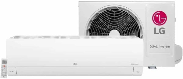 Nome do Produto: Ar Condicionado Split Hi Wall Inverter LG Dual Compact R-32 18000 BTU/h Frio S3NQ12JAQAL.EB2GAMZ - 220 Volts Descrição: - Controle remoto. - Resfriamento rápido. Especificações: - Cor: Branco. - Dimensões do produto: 21 cm (profundidade) x 99,8 cm (largura) x 34,5 cm (altura). - Peso: 41,6 kg. - Dimensões da embalagem: 90,5 cm x 57,3 cm x 37,8 cm; 41,6 kg. - Modelo: LG. - Marca: LG. Características Especiais: - Resfriamento rápido. - Controle remoto. - Tipo de instalação: Split. - Configuração básica: Minisplit. - Alta eficiência energética. Capacidade de Resfriamento: - 18.000 BTU/h. Ranking de vendas: - Nº 1.913 em Casa. - Nº 35 em Ar-Condicionado Split. Avaliações de Clientes: - Classificação: 4,4 de 5 estrelas (28 avaliações). Outras Informações: - ASIN: ‎B0CK114GK9. - Fabricante: LG. - Categorias Amazon: Eletrodomésticos > Casa > Ar e Ventilação > Ar-Condicionado > Ar-Condicionado Split.